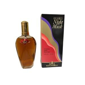 AVIANCE NIGHT MUSK Prince Matchabelli RARE 1993 old stock box 2.6 oz FULL NEW